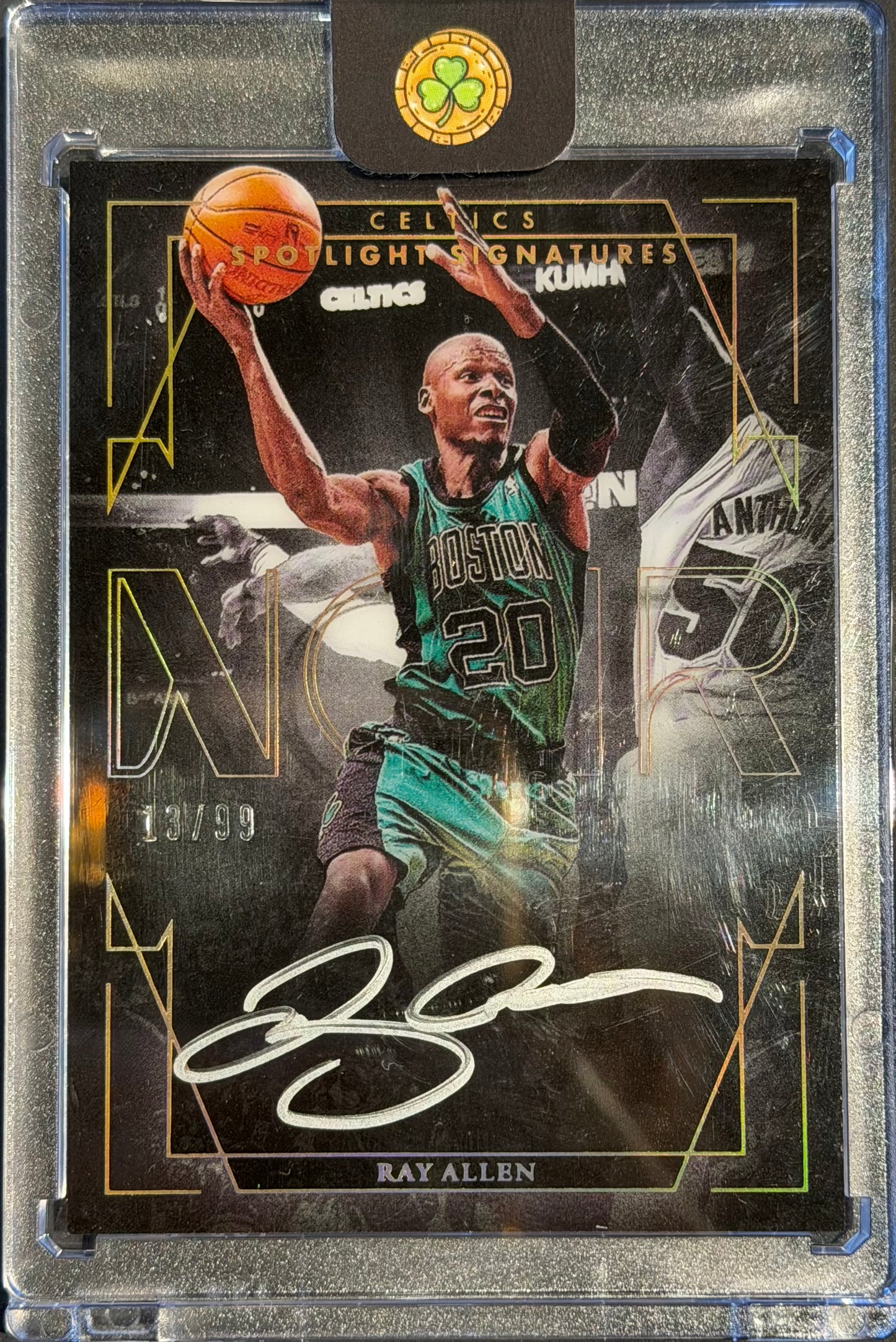 Ray Allen 13/99 Spotlight signatures NOIR