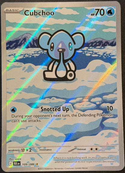 Cubchoo 109/086 illustration Rare Black Bolt