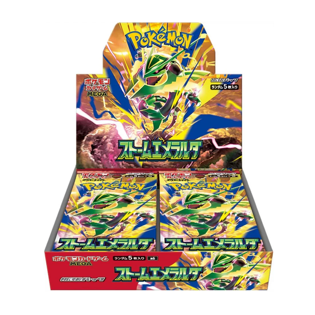 MEGA Storm Emeralda M6 Booster Box - Japanese Pokémon TCG Pre order