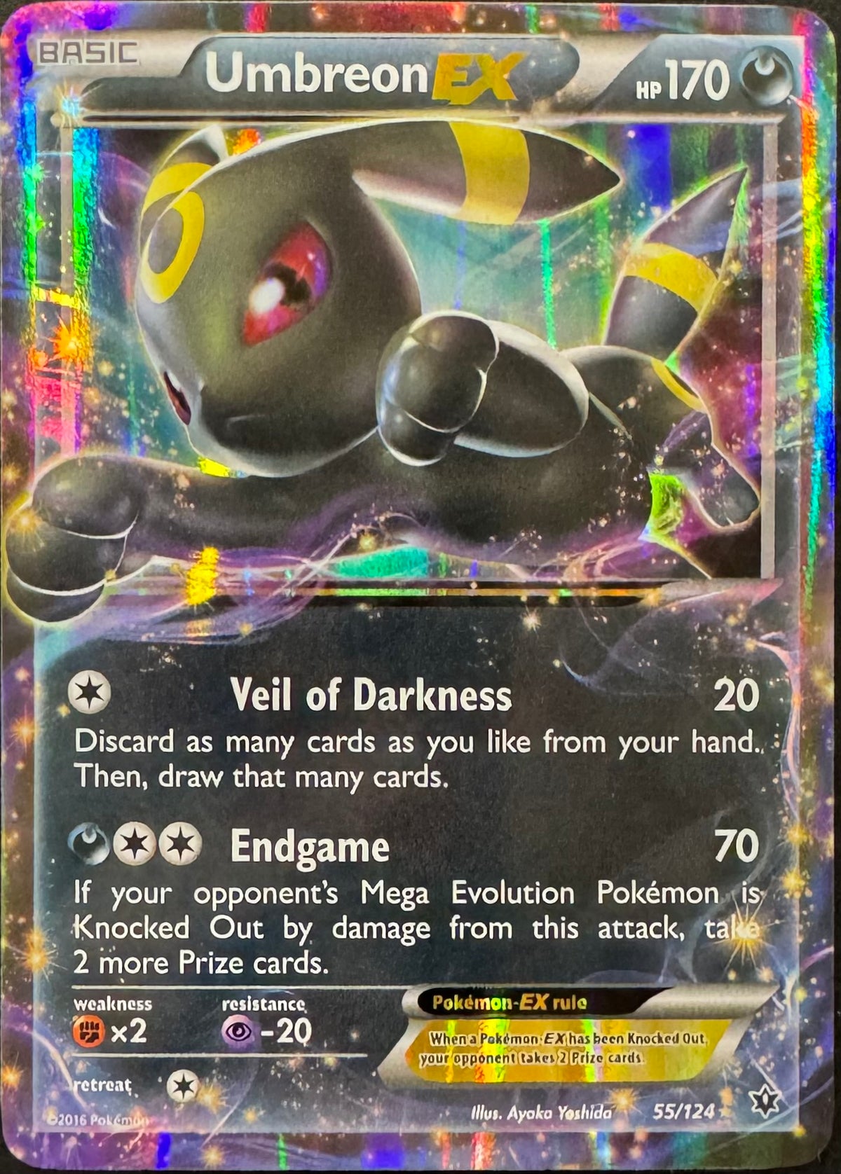 Umbreon EX 55/124 [Fates Collide]
