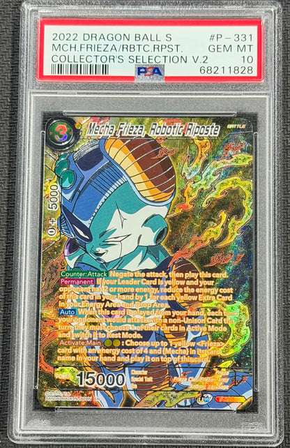 2022 DBS Mecha Frieza, Robotic Riposte Promo P-331 PSA 10