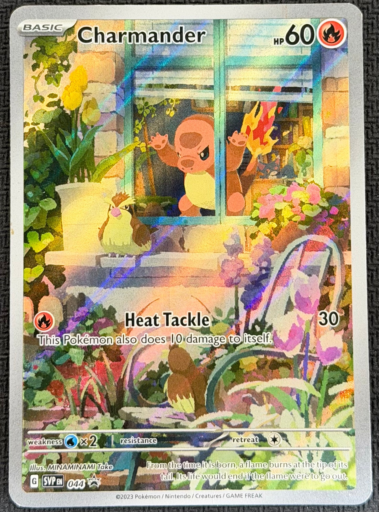 Charmander 044 Promo Obsidian Flames Moderately Played (MP)