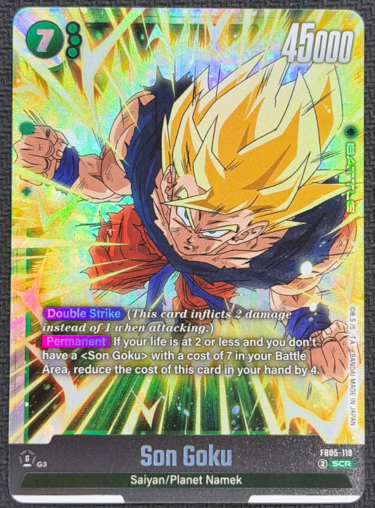 Son Goku SCR Secret Rare FB05-119