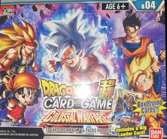 Dragon Ball Super B04 Colossal Warfare Booster Box