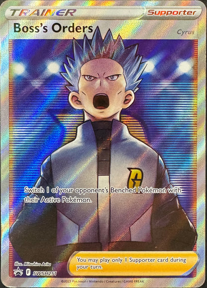 Boss's Orders SWSH251 [Black Star Promos]