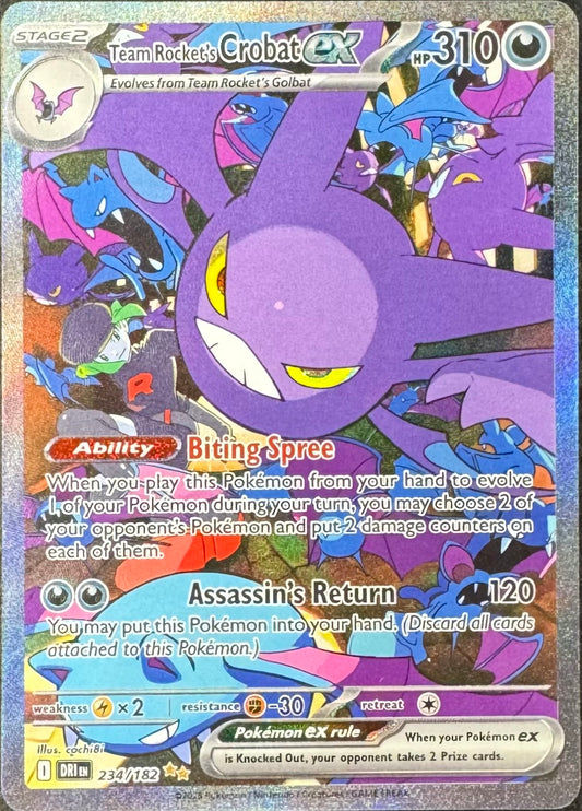 Team Rocket’s Crobat Ex 234/182 [Destined Rivals]