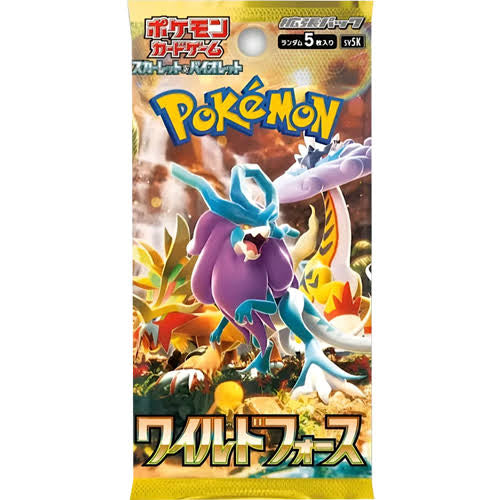 Wild force Japanese Booster Pack