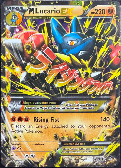 M Lucario EX 55/111 [Furious Fists]