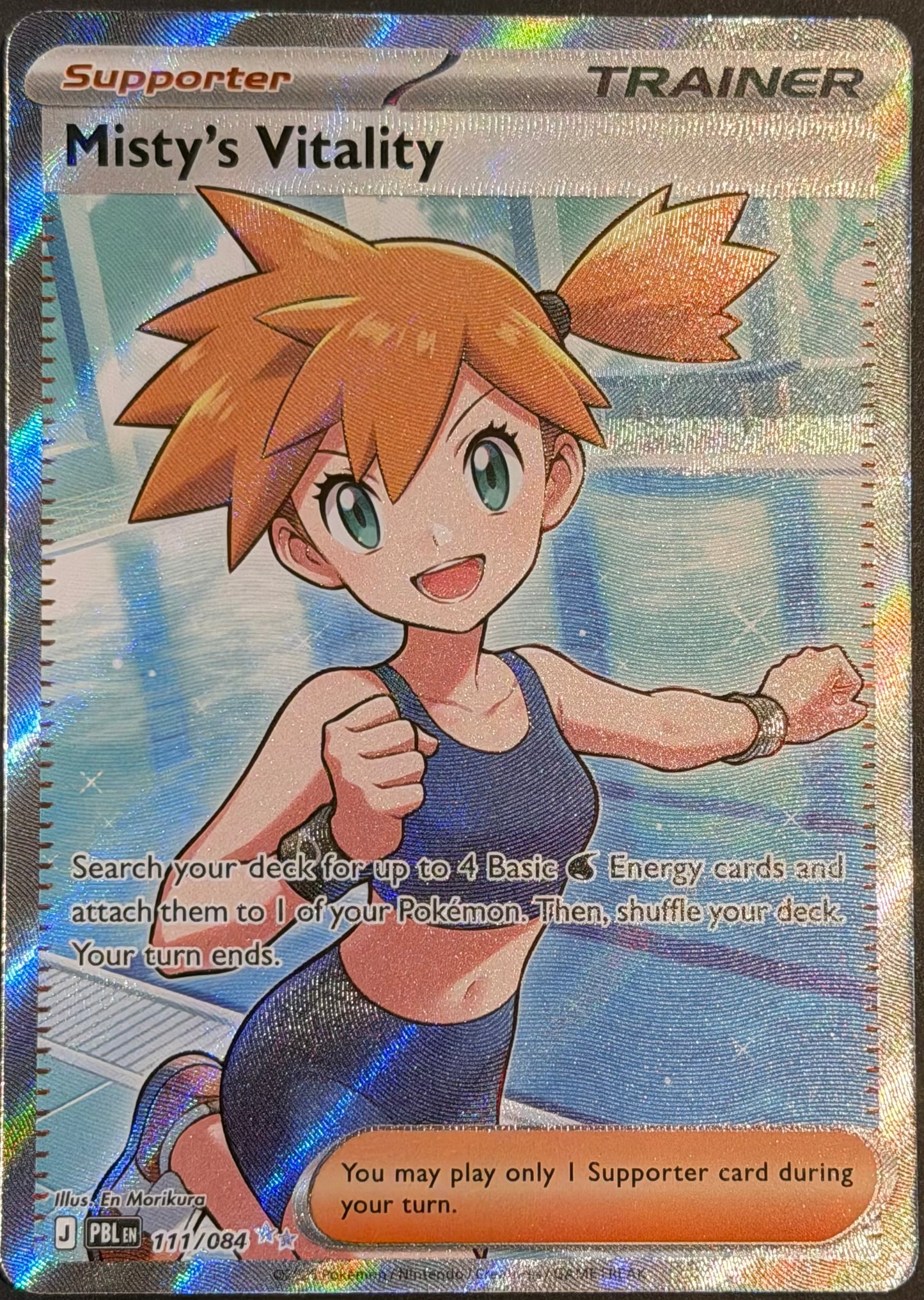 Misty’s Vitality 111/084 Full Art Pitch Black