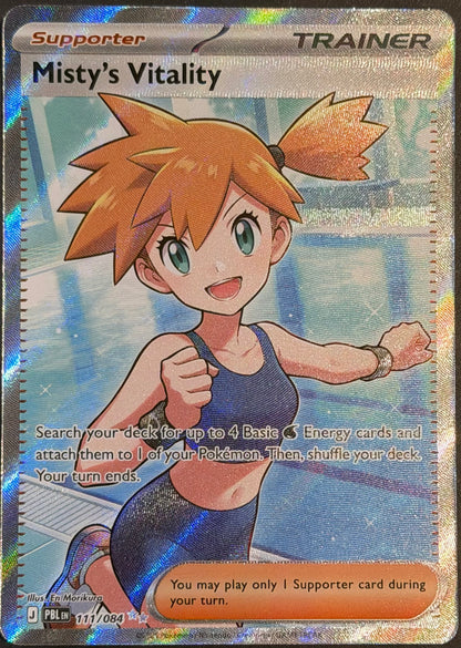 Misty’s Vitality 111/084 Full Art Pitch Black