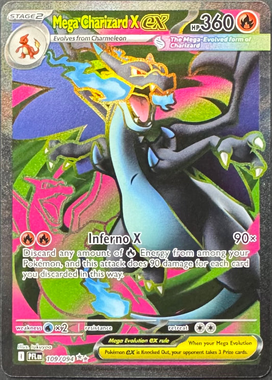 Mega Charizard X Ex 109/094 [Phantasmal Flames]