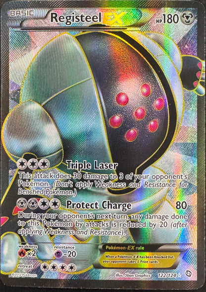 Registeel EX 122/124 [Dragons Exalted]