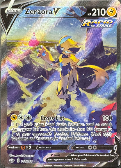 Zeraora V 166/198 [Chilling Reign]