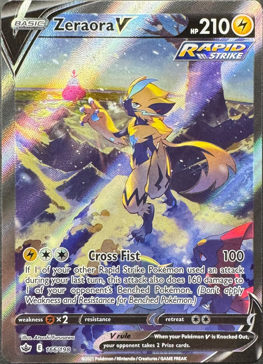 Zeraora V 166/198 [Chilling Reign]