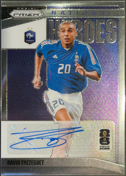 David Trezeguet National Heroes Autograph Panini World Cup 2026