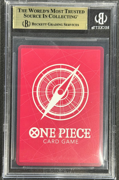 2026 One Piece Boa Hancock OP14-041 Alternate Leader Beckett 9.5