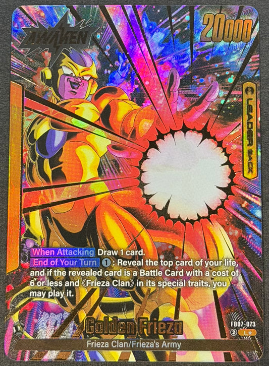 Golden Frieza FB07-073 Alternate Leader Art