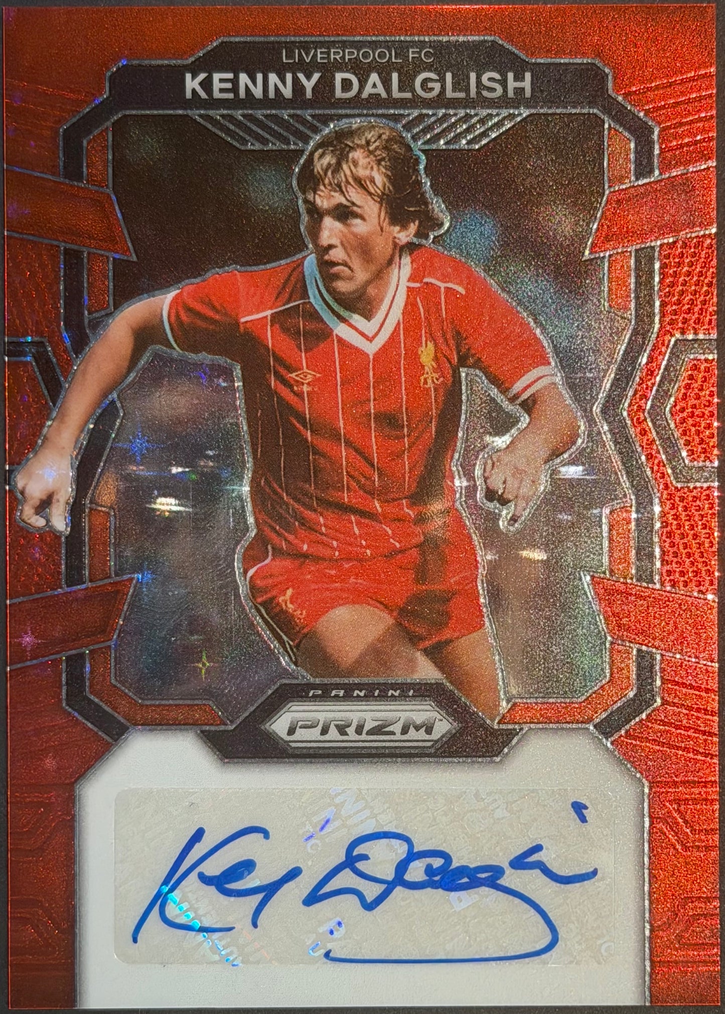Kenny Dalglish Signatures Red Stars Panini Prizm