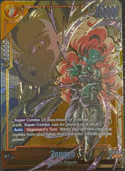 Zangya - FB10-079 UC Alternate Art- Cross Force Dragon ball Fusion world