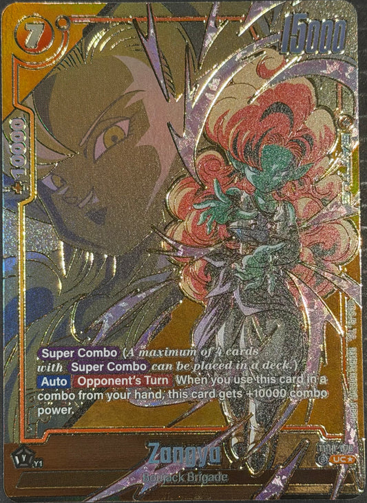 Zangya - FB10-079 UC Alternate Art- Cross Force Dragon ball Fusion world