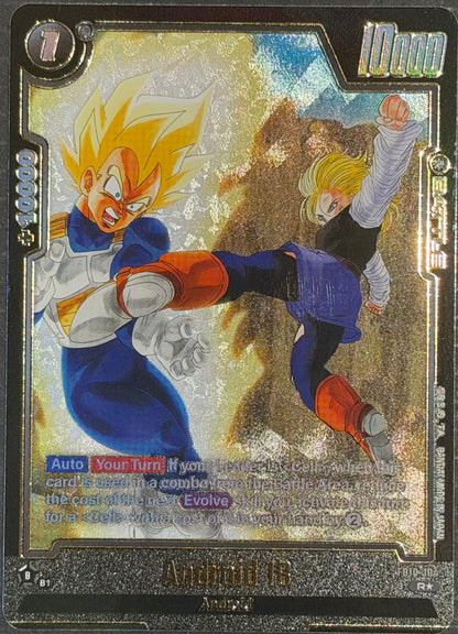 Android 18 (Alternate Art) FB10-104 R Holo Dragon Ball Super Card