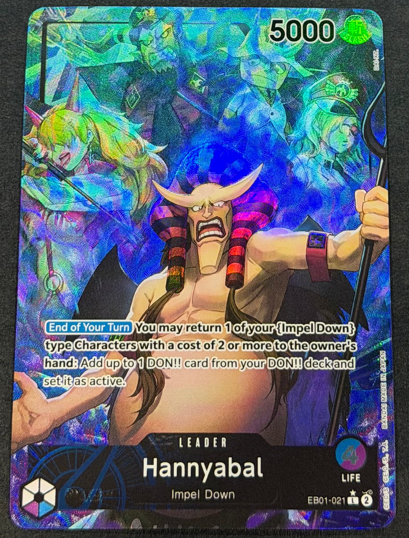 Hannyabal EB01-021 Alternate Leader Art