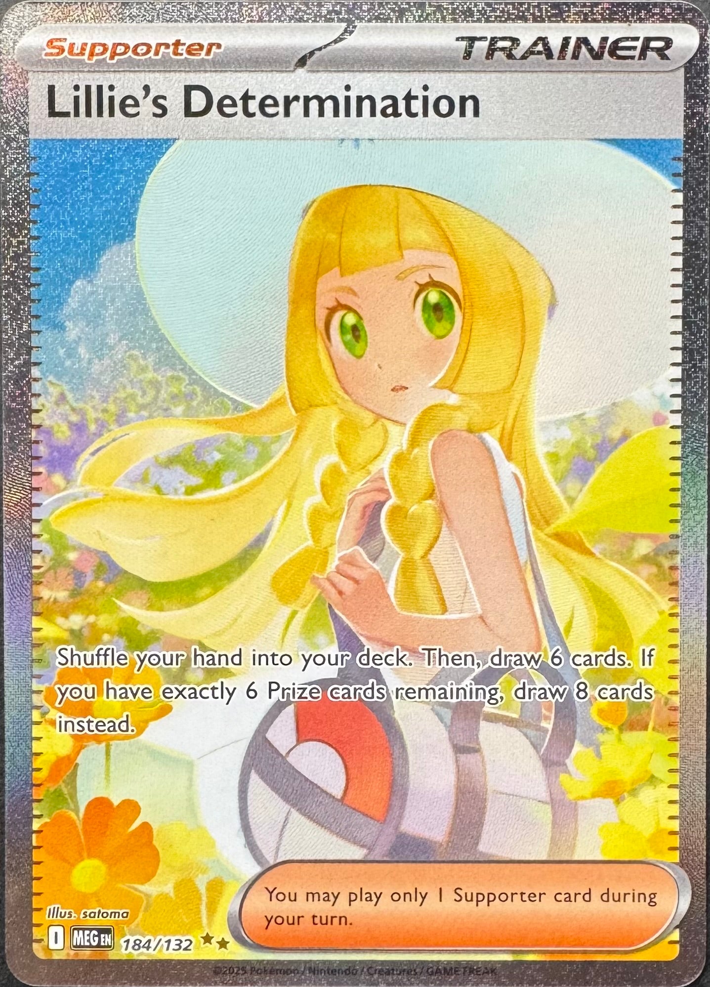 Lillie’s Determination 184/132 [Mega Evolution]