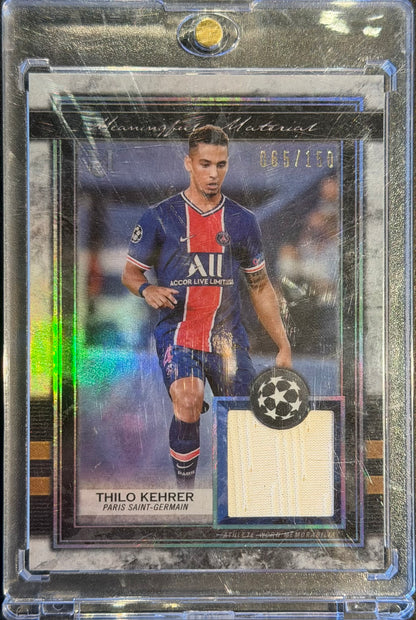 2020/21 Topps Museum Collection UCL Thilo Kehrer Jersey /150 PSG