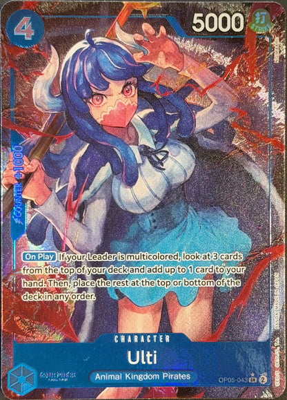 Ulti OP05-043 SR Alt Art Awakening of the new Era English