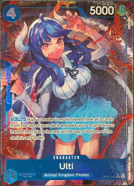 Ulti OP05-043 SR Alt Art Awakening of the new Era English