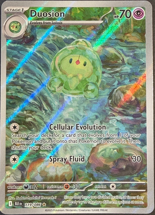 Duosion 119/086 Illustration Rare Black Bolt