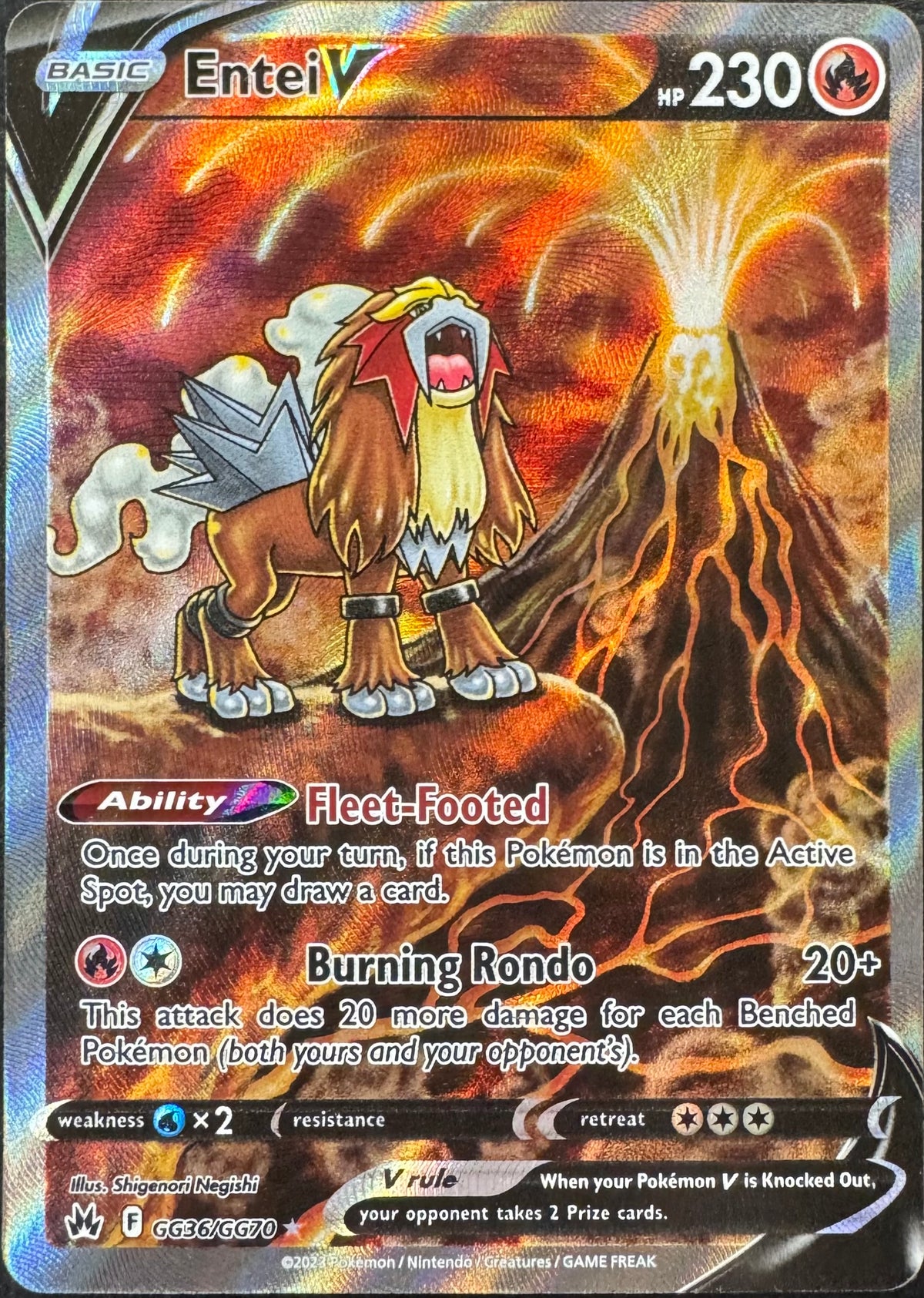 Entei V GG36/GG70 [Crown Zenith]
