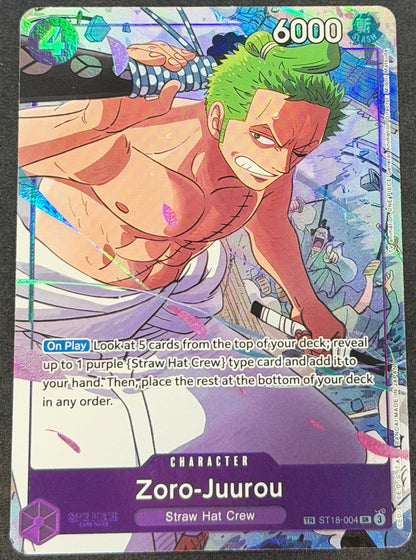 Zoro-Juurou ST18-004 Treasure Rare