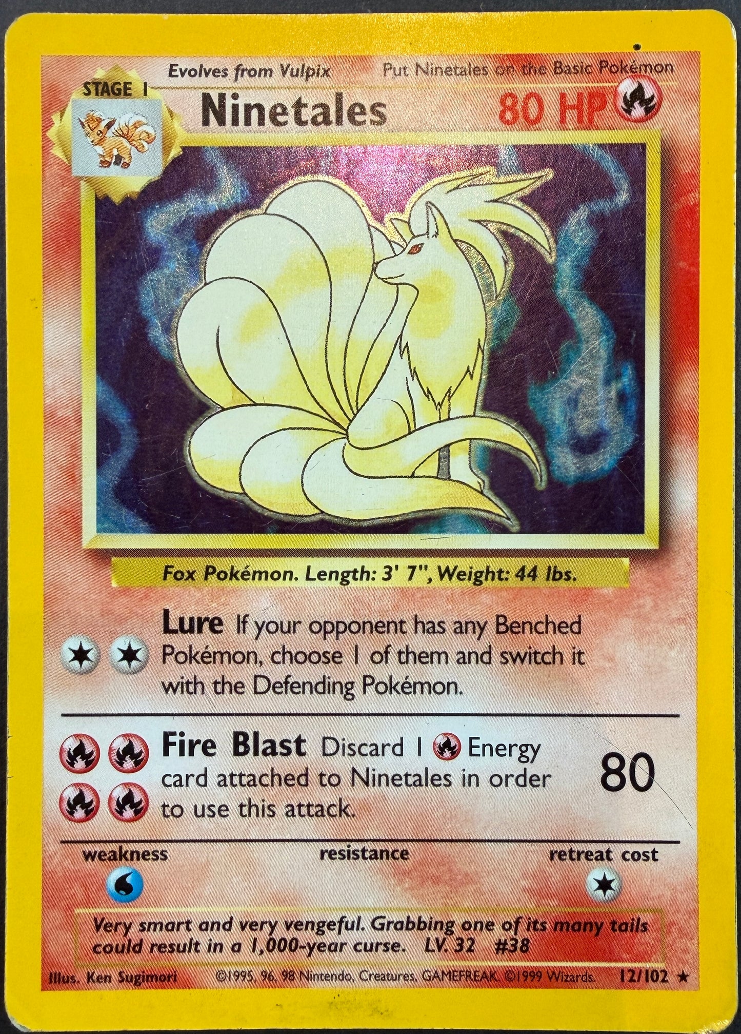 Ninetales 12/102 [Base Set]