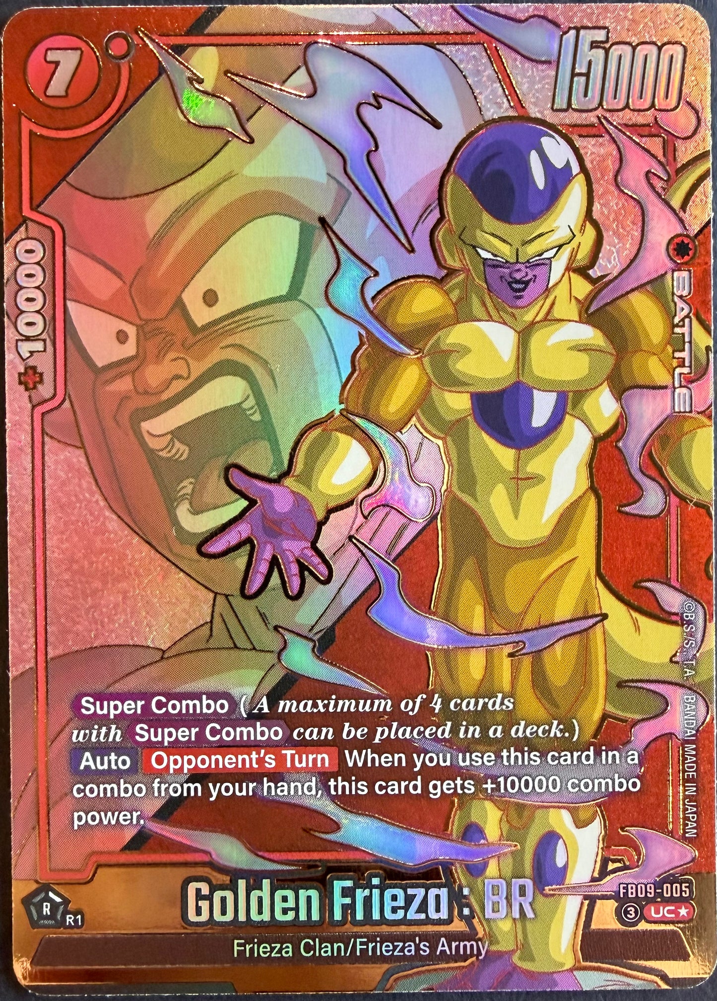 Golden Frieza : BR Alternate Art FB09-005
