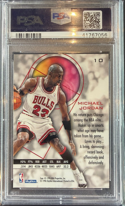 Michael Jordan 1995 Skybox E - XL PSA 9