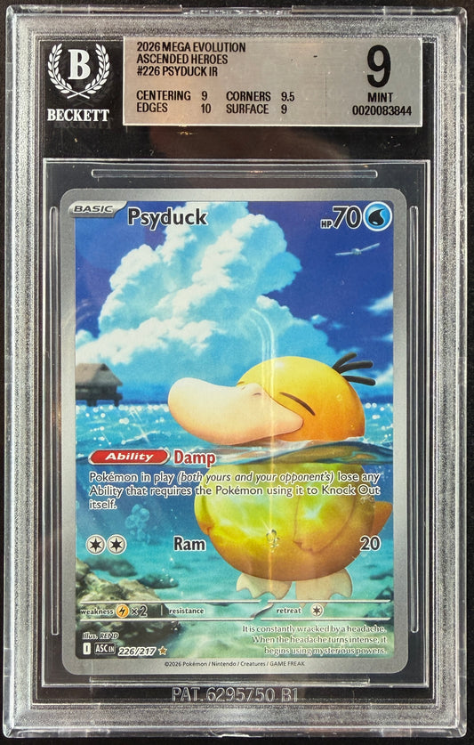 Psyduck 226/217 [Ascended Heroes] Backett 9
