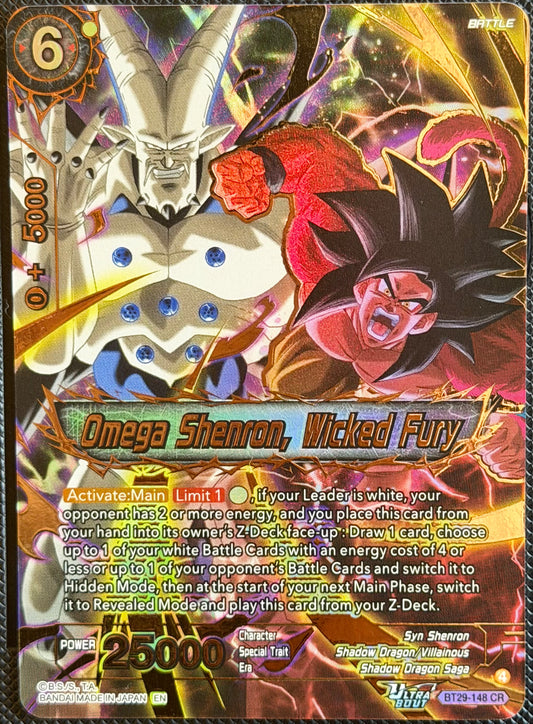 Omega Shenron, Wicked Fury BT29-148