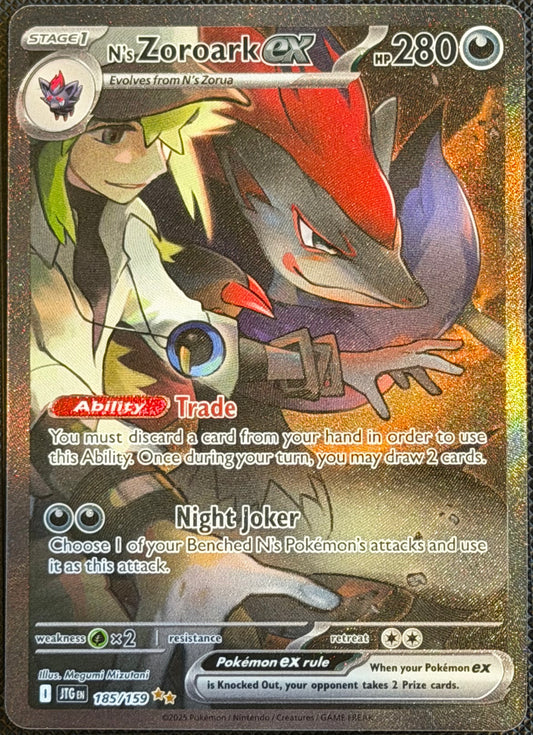 N’s Zoroark ex 185/159 [journey together]