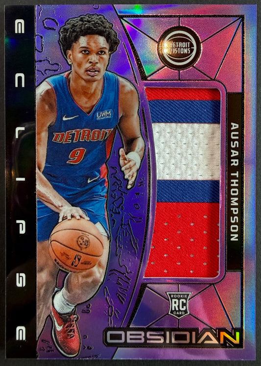 Ausar Thompson 39/49 2023/24 Obsidian Basketball Patch