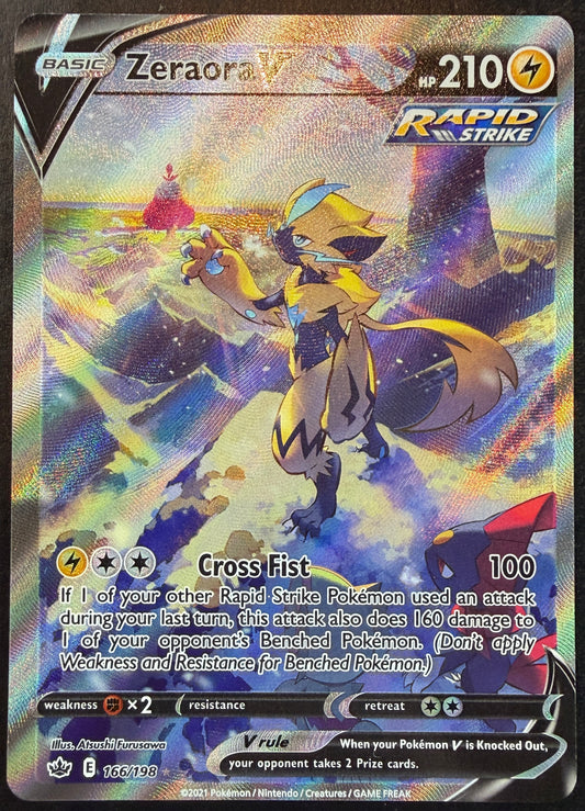 Zeraora V 166/198 [Chilling Reign]