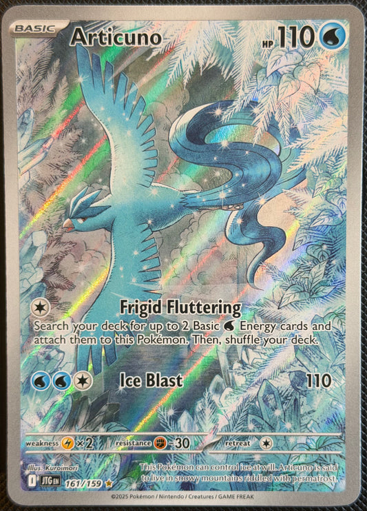 Articuno illustration rare 161/159 [journey together]