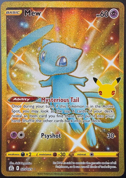 Mew 025/025 [Celebrations]