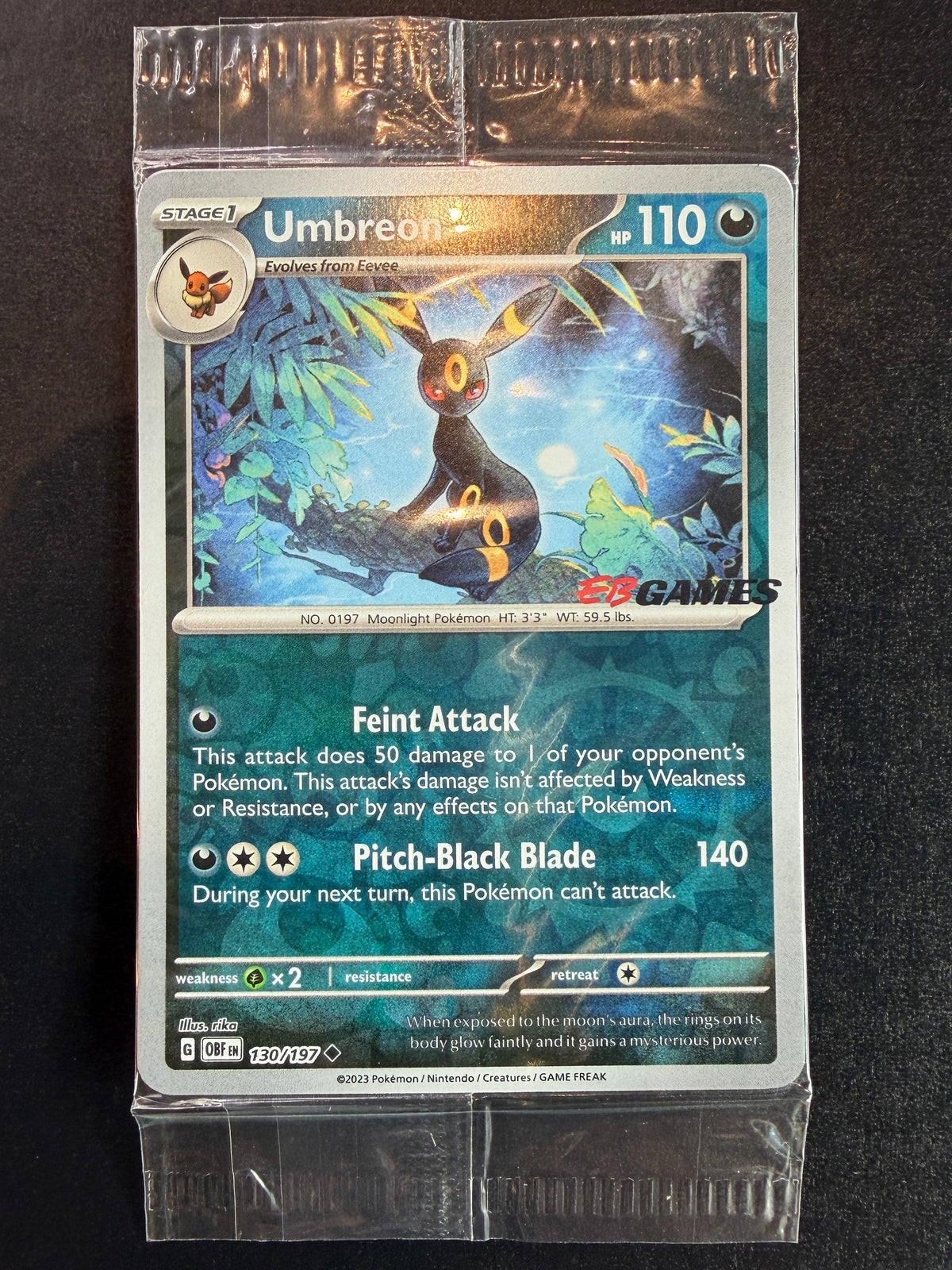 Umbreon 130/197 [Obsidian Flames] EB Games