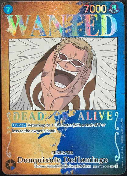 Donquixote Doflamingo ST03-009 Alternate Art Wanted