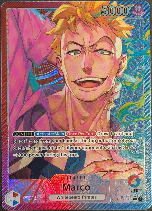 Marco OP08-002 Alt Art Leader English