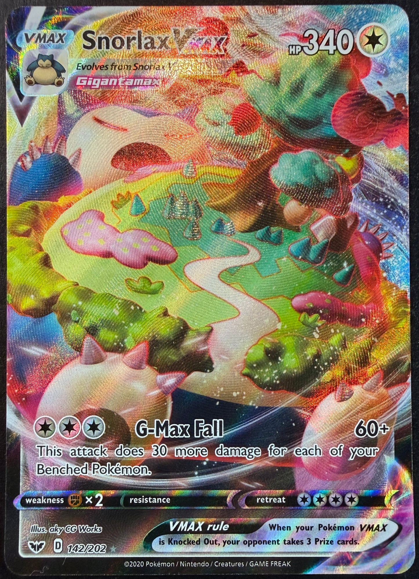 Snorlax Vmax 142/202 [Sword & Shield]