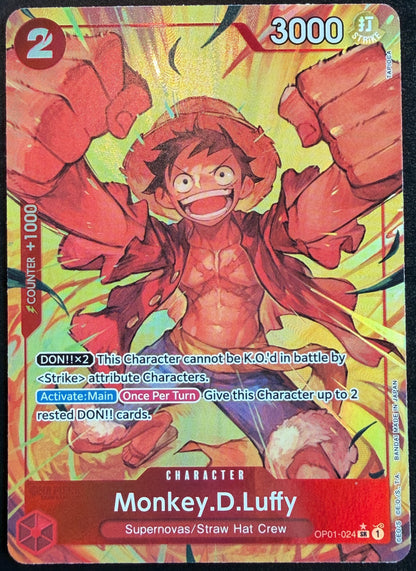 Monkey.D.Luffy OP01-024 Alternate Art