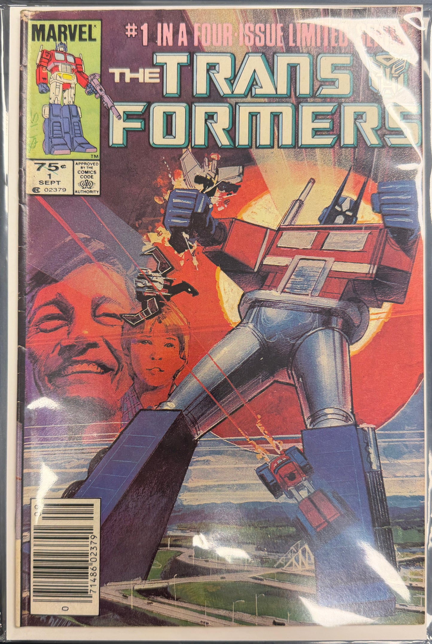 The Transformers #1-4 1984 Four Comic Set