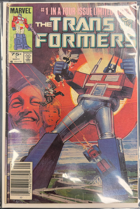 The Transformers #1-4 1984 Four Comic Set